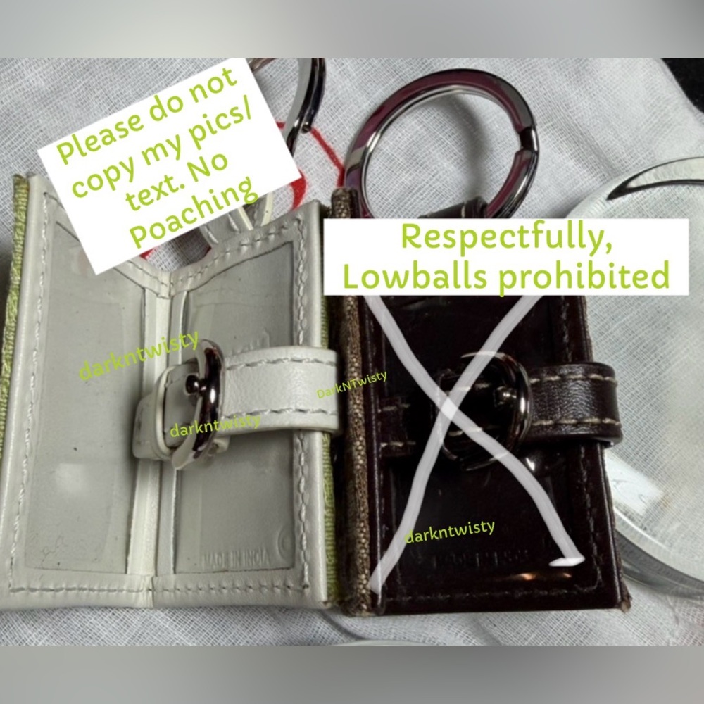 Coach SoHo Green Leather Hobo, loose tags Green pic frame key fob NEW - Picture 14 of 16